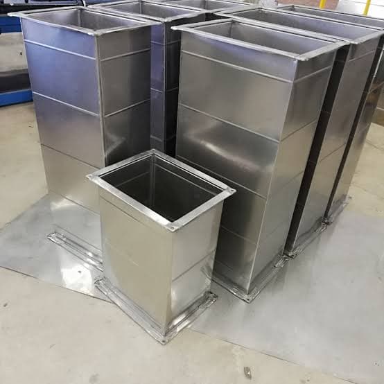 Ống gió chữ nhật nối bích kẹp TDC (TDF)