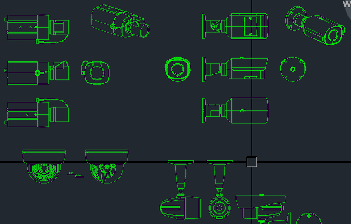 Cctv Camera Cad Dwg at Rita Hill blog